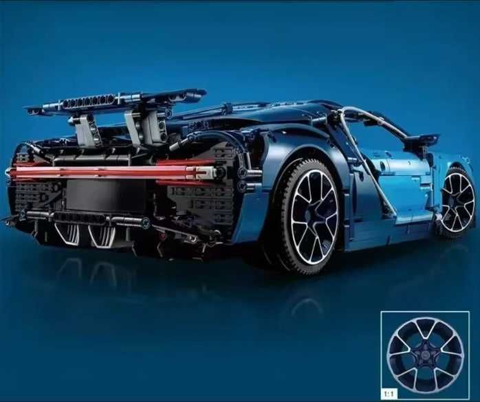 ‼️КОЛЬОРОВА КОРОБКА‼️ Bugatti Chiron 4031 сумісний з LEGO (Код 1011)
