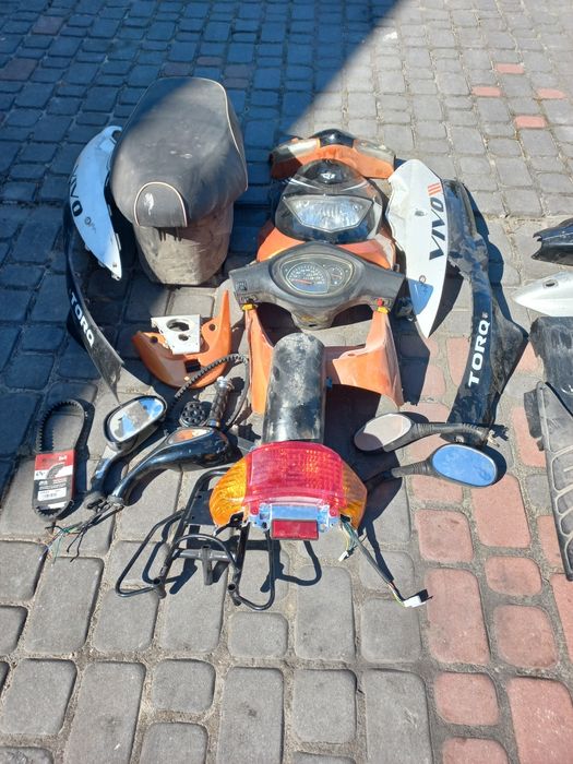 Komplet plastików do chińskich skuterów