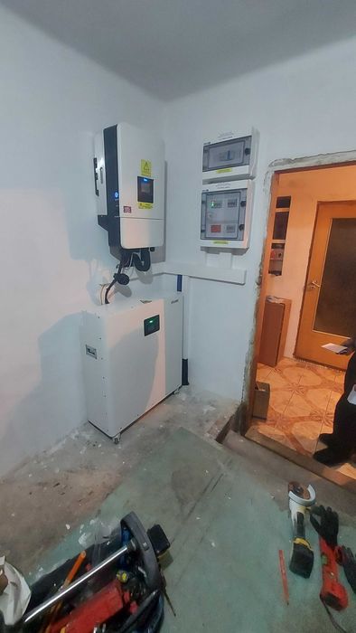 Fotowoltaika 6.375 kW, magazyn 30 kWh, Deye 10kW