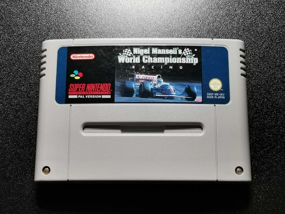 Super Nintendo Nigel Mansell's World Championship Racing