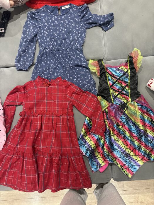 Paka ubranek dla dziewczynki wiekszosc 116