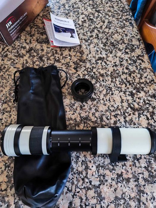 Lente Teleobjetiva Kelda 420–800 mm f/8.3–16 – T-Mount