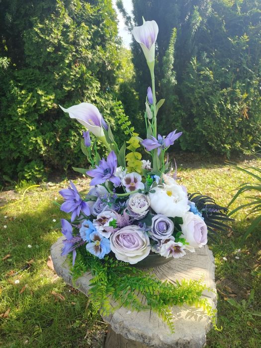 Kompozycja stroik na grób