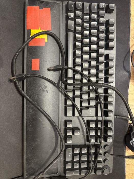 Słuchawki mysz podkładka pod mysz i mouse bunggy