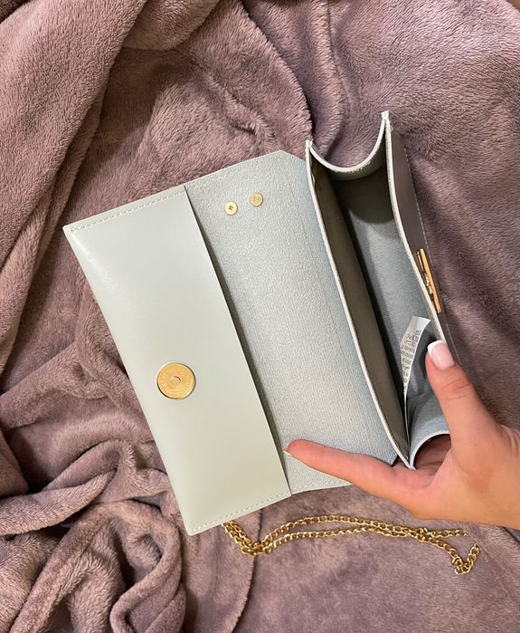 Сумка голубого кольору