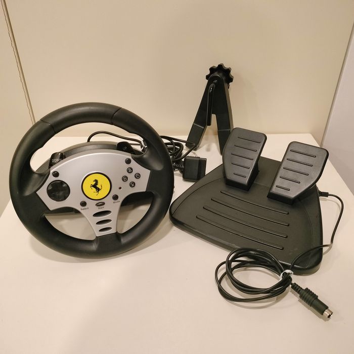 Volante e Pedais Ferrari PlayStation