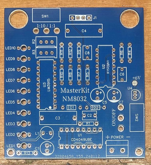 Плати DIY для самостіної зборки прибору Мастеркіт NM8032