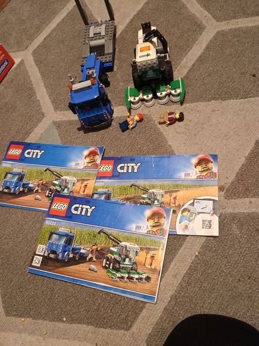 Zestaw LEGO city 60223 Transporter+ kombajn