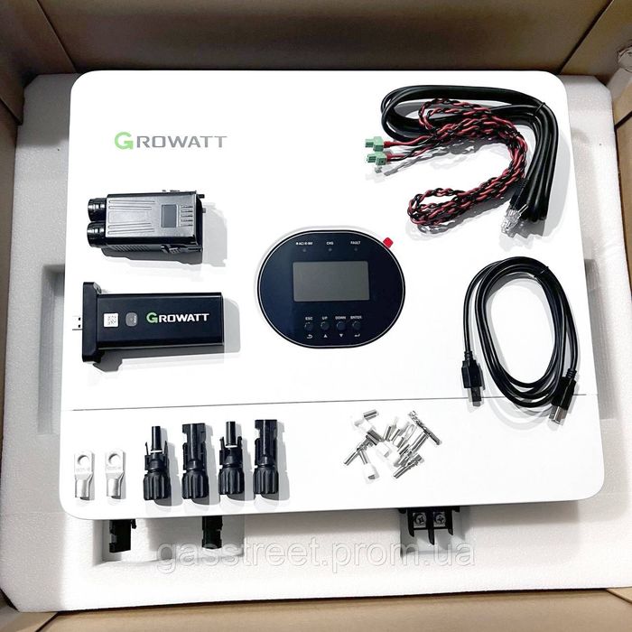Інвертор 6кВт Growatt SPF6000 6KW ES Plus,