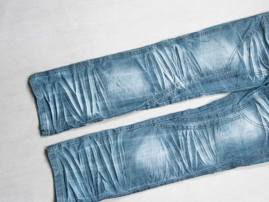 Spodnie jeansowe y2k Kosmo&Lupo 32us niski stan drip japan style