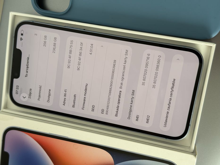 iPhone 14 Plus 256Gb Bateria 100%