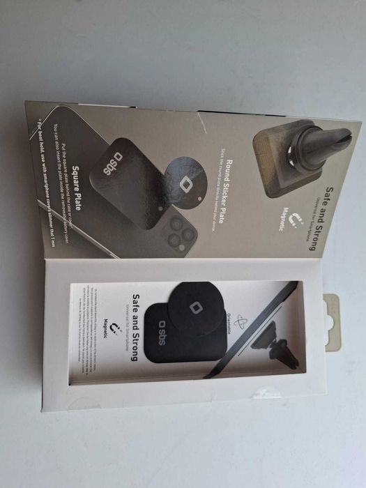 SBS suporte de telemóvel magnético para prender no ventilador de carro