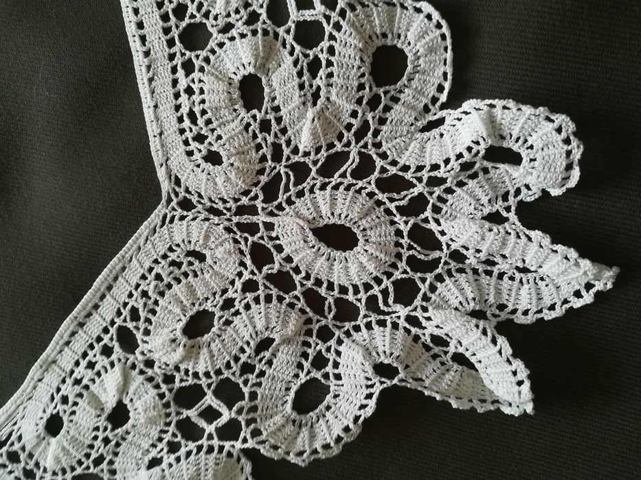 Renda para aplicar em toalha