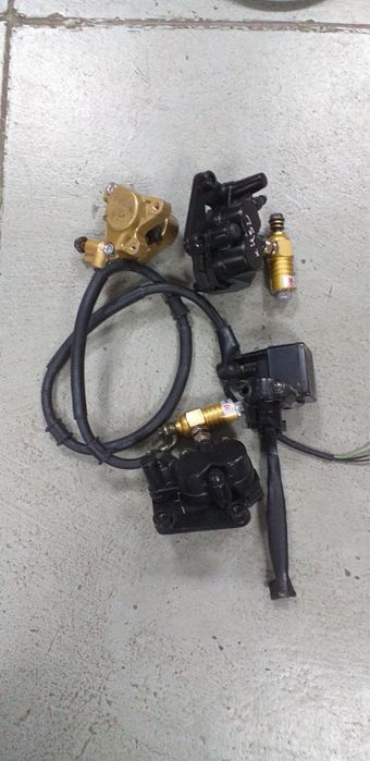 Комплект гидралики с тормозным диском мото