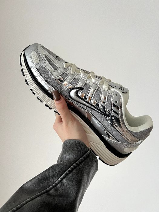 Чоловічі Кросівки Nike P-6000 Metallic Silver Кроссовки Найк Взуття