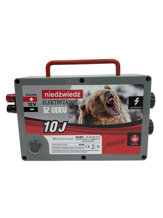 Elektryzator Pastuch elektryczny na niedźwiedzie - Niedźwiedź 10J