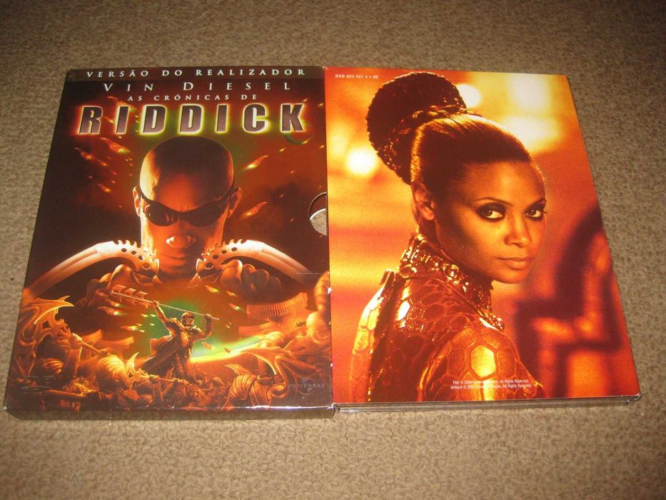 "As Crónicas de Riddick" Vin Diesel/Edição Especial 2 DVDs/Digipack!