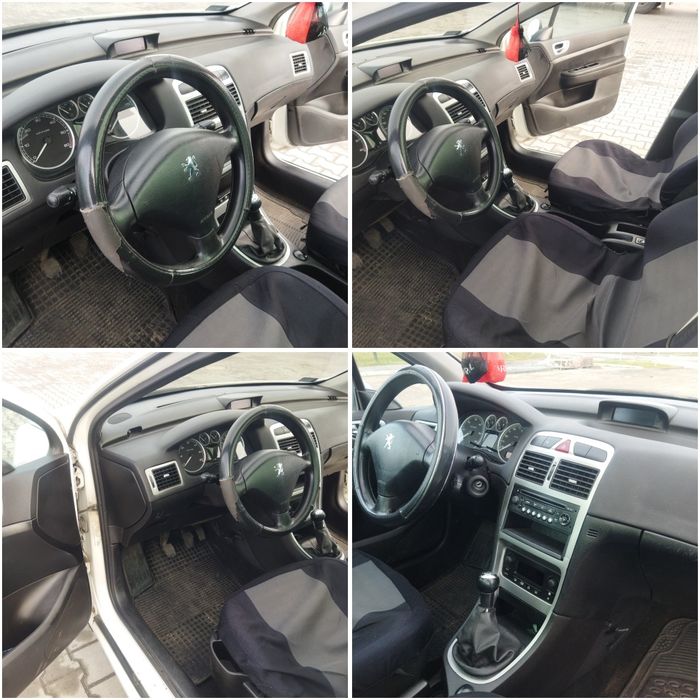 Peugeot 307 1.6 HDi rok 2005 panorama