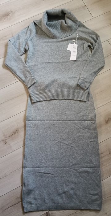 Komplet damski dzianinowy