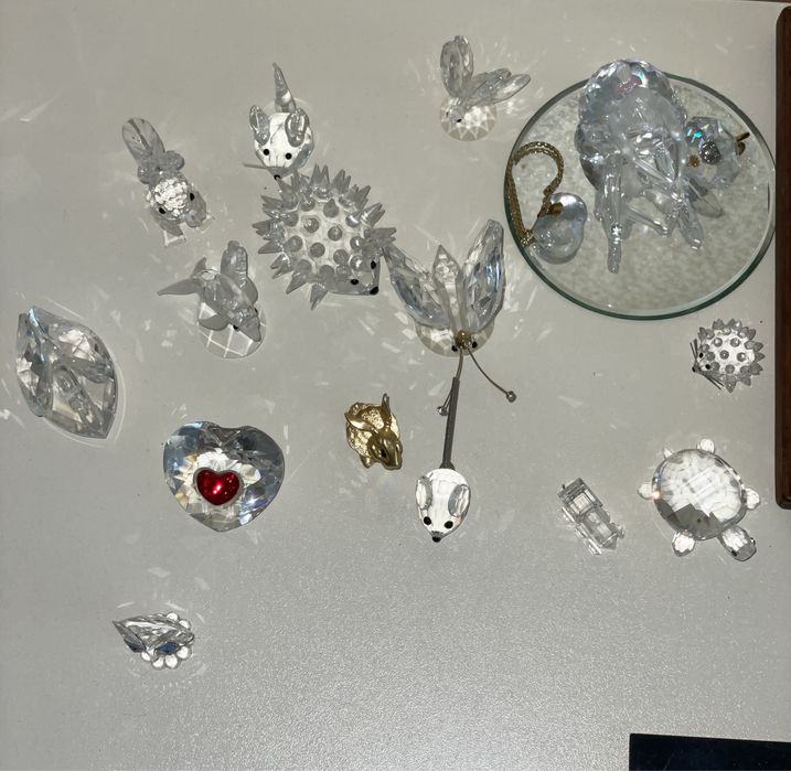 Декорные Swarovski фигурки