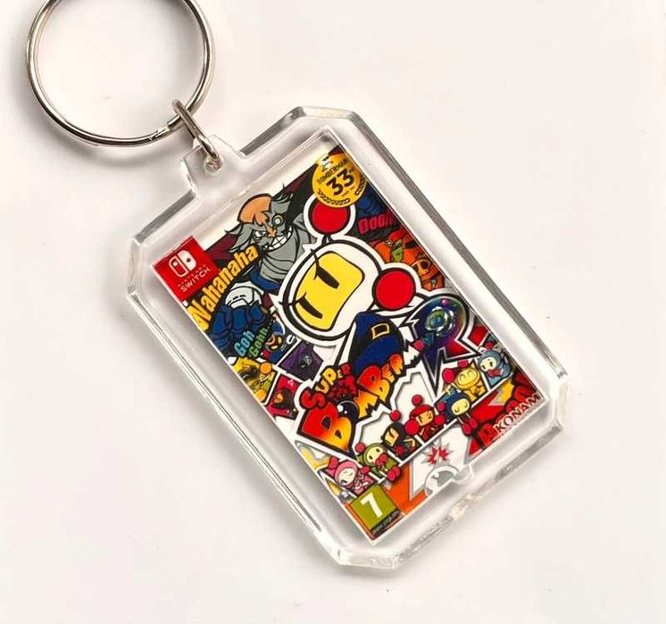Brelok Super Bomberman - miniatura okładki gry Switch