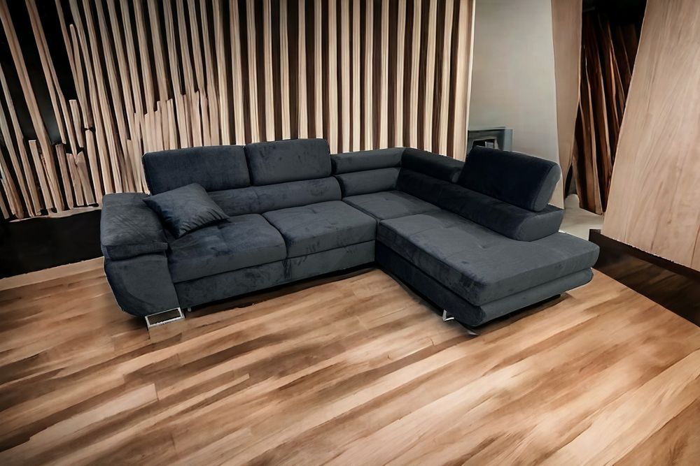 Narożnik Funkcja Spania Zagłówki NOWOŚĆ Dużo Kolorów