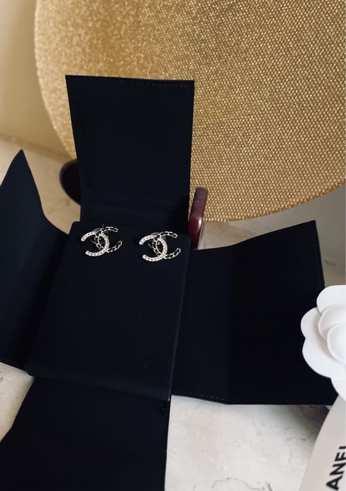 Серьги Chanel оригинал