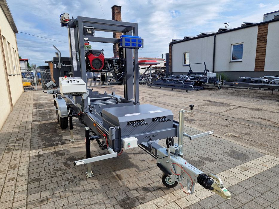 Trak taśmowy mobilny spalinowy HONDA TTP-600 Premium hydraulika