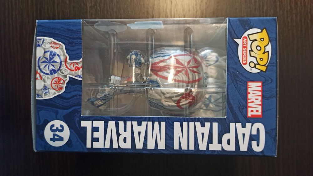 Funko pop Captain Marvel 34 art series