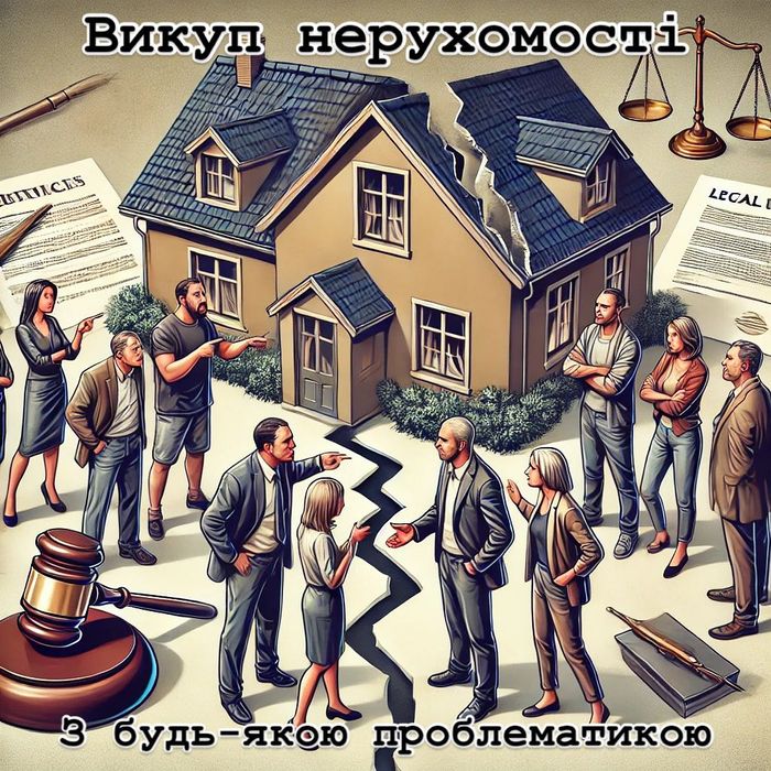 Швидкий викуп проблемної нерухомості у м.Києві та області