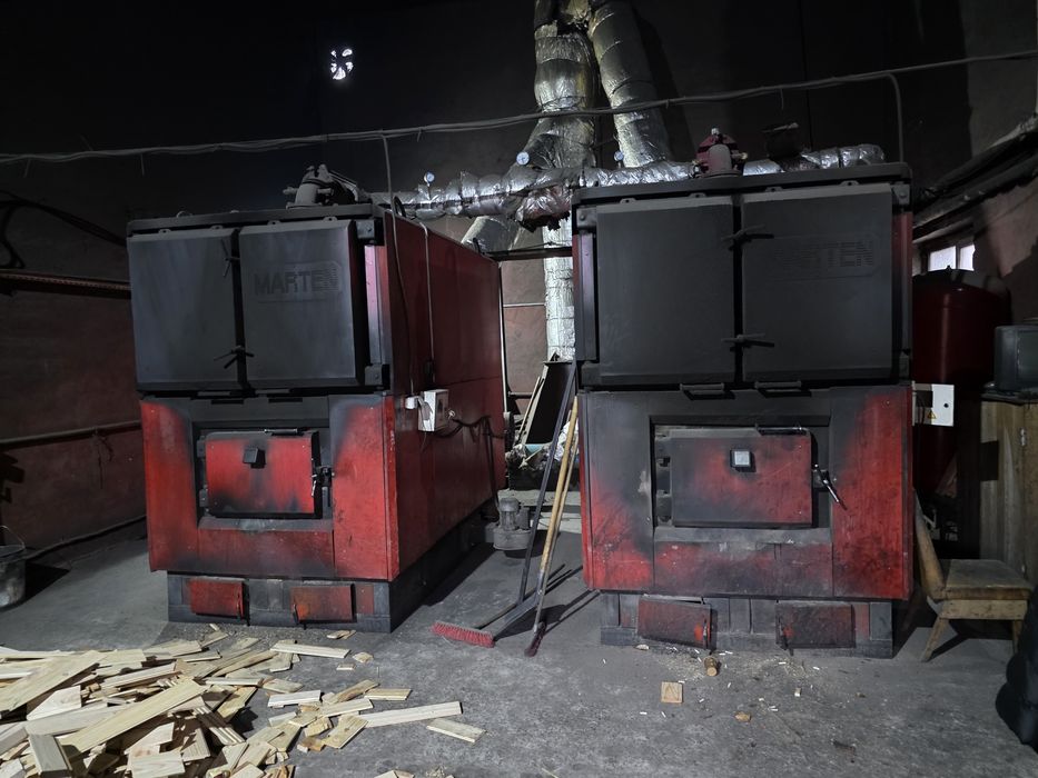 Сушильный комплекс древесины 120м3, Котел Австрийский 1,5 мГВт.