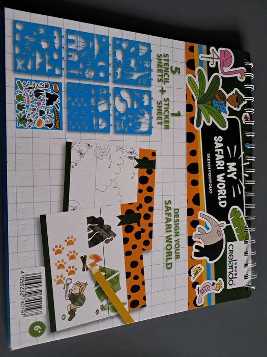 Książeczka z szablonami