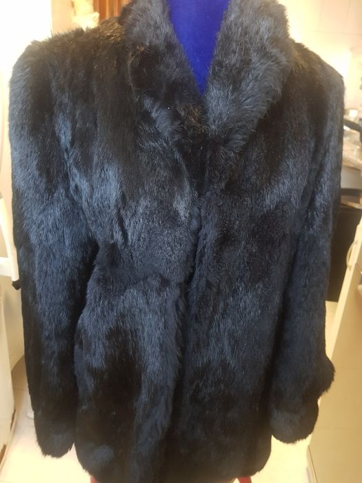 Casaco de pelo verdadeiro