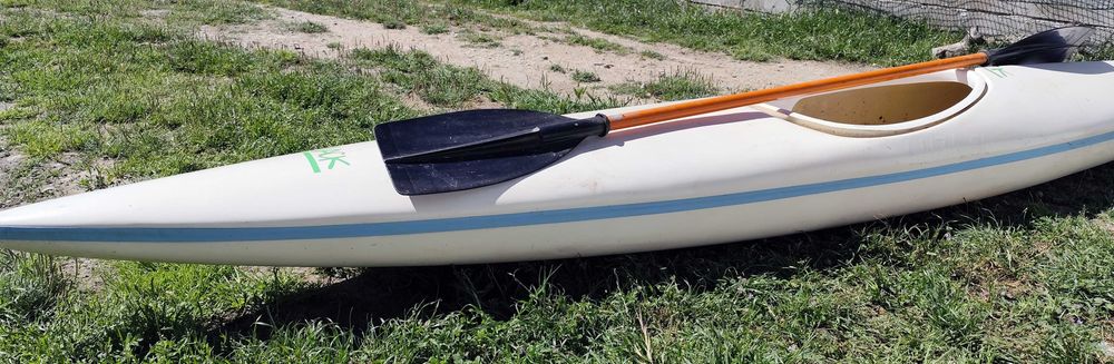 Kayak ack em fibra para 1 pessoa + pagaia
