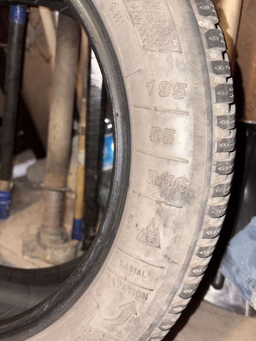 Продам зимові шини Krisalp 195/55/r16