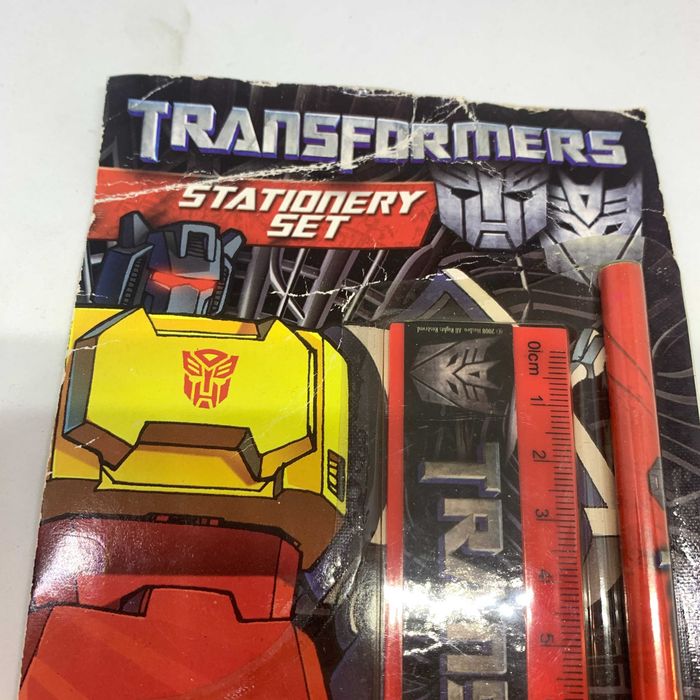 Transformers Stationery  Set Hasbro 2008 (запечатаний) канцтовари
