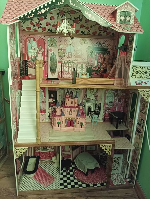 Domek dla lalek barbie