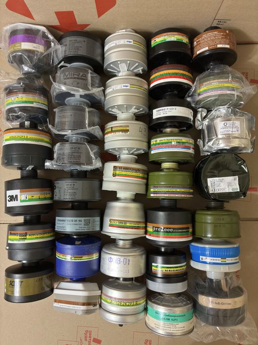 Фільтр NBC протигаз cbrn AVEC MIRA СВП-01У ЗВП-01У ABEK Hg SX CO P3 RD