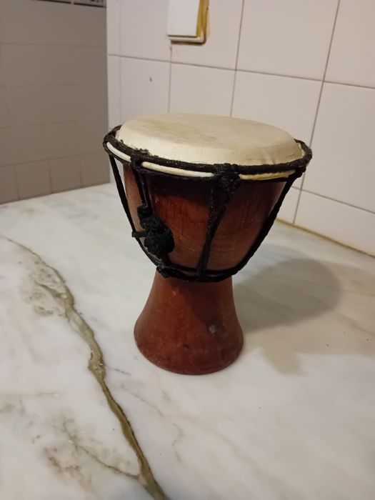Conjunto de 2 Djembés/Tambores Africanos