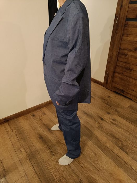Garnitur męski niebieski 64 Bonprix