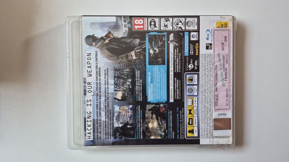 Jogo Ps3 Watch Dpgs