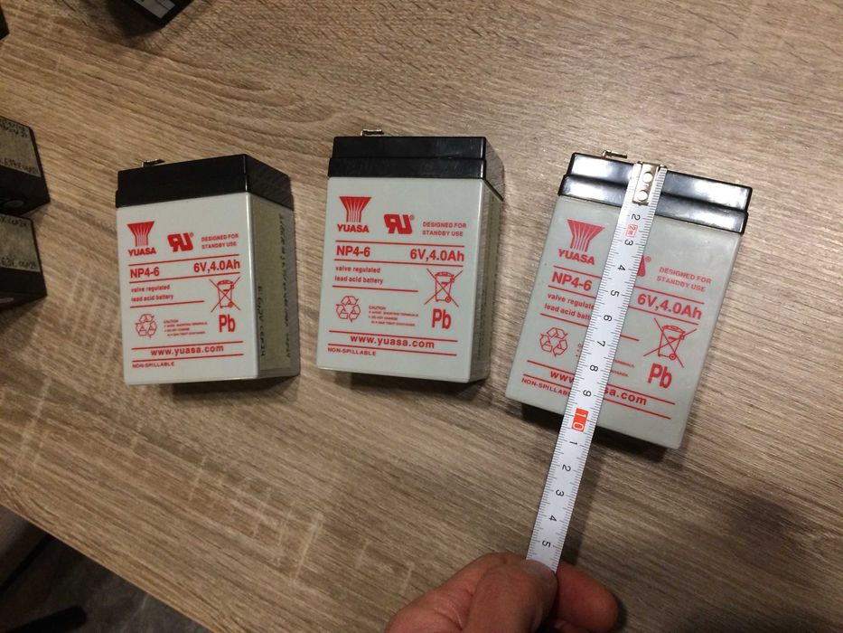 Якісний акумулятор AGM. свинцева батарея 6V 4.0Ah