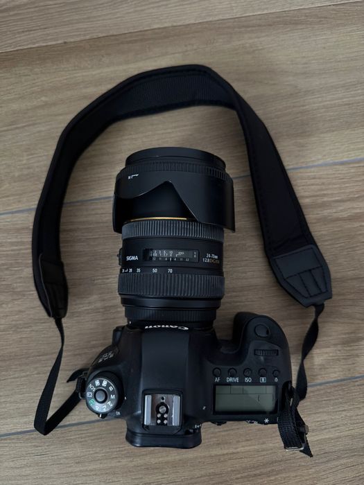 Canon EOS 6D + obiektyw + lampy