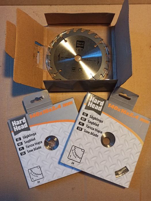 Tarcze tnąca do pilarki ręcznej 140x16x2.4