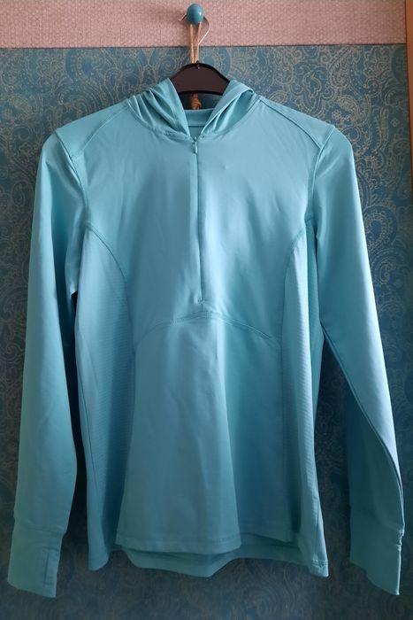 Bluza sportowa z kapturem 40/42 Turkus