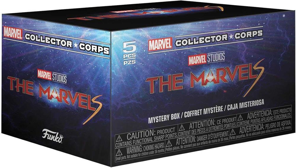 Коробка Фанко Поп Марвели Оригінал Funko Pop The Marvels XL