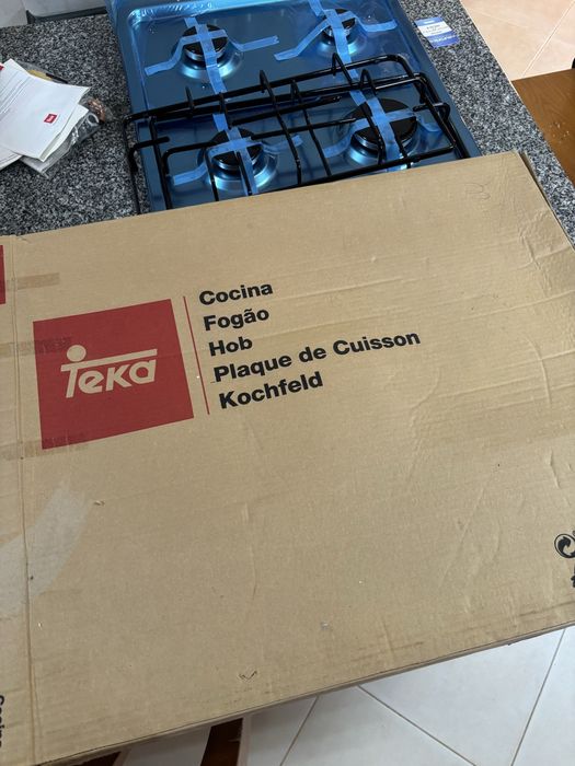 Placa de Gás TEKA E/60.3 – Nova, nunca usada