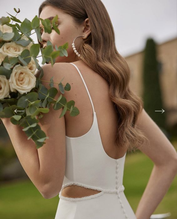 Vestido de Noiva Nunca Usado - Rosa Clará