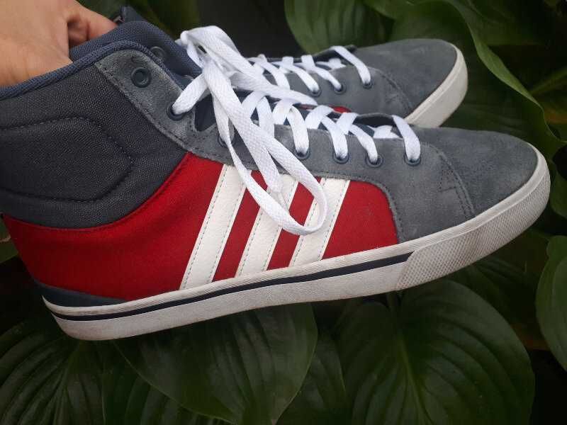 Високі кросівки\кеди \adidas neo\оригинал\ р.43\28см\замш