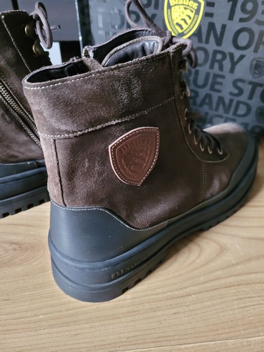 Blauer Iuka botki sznurowane 45